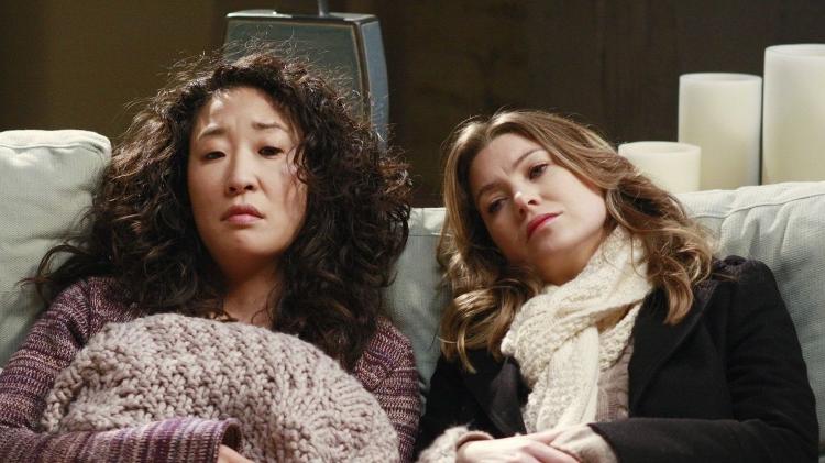 Sanra Oh e Ellen Pompeo em "Grey's Anatomy" - Divulgação - Divulgação