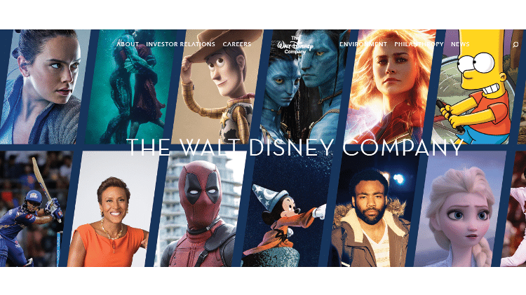 Banner da Disney inclui Simpsons - Reprodução - Reprodução