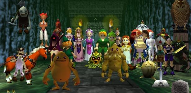 The Legend of Zelda: Ocarina Of Time do Nintendo 64 é o MELHOR jogo de  todos os tempos? 