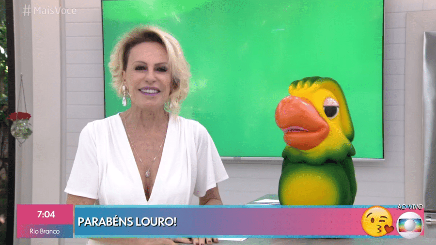 Ana Maria e Louro José no Mais Você - Reprodução/TV Globo