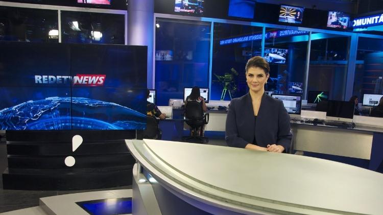Mariana Godoy não pretendia voltar à bancada, mas se animou com o desafio - Divulgação/RedeTV! - Divulgação/RedeTV!
