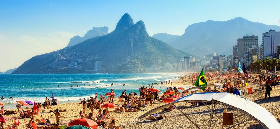 Praia de Ipanema, no Rio de Janeiro - Antonello/Getty Images