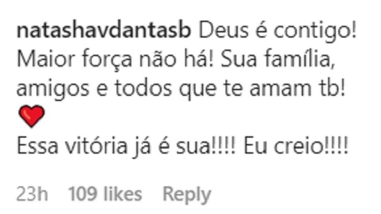 Natasha Dantas - Reprodução/Instagram - Reprodução/Instagram