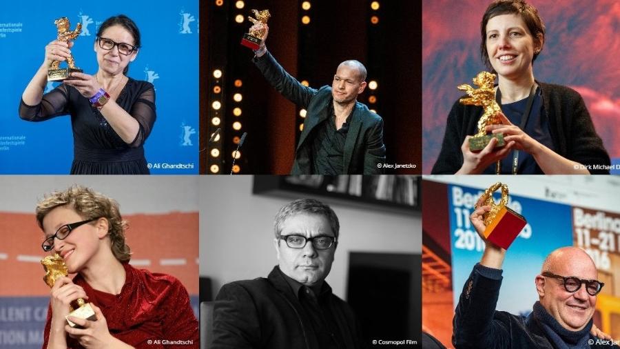 Os seis cineastas escolhidos para o júri do Festival de Berlim 2021 já ganharam Ursos de Ouro - Reprodução/Twitter