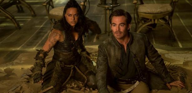 Michelle Rodriguez e Chris Pine estrelam 'Dungeons and Dragons'