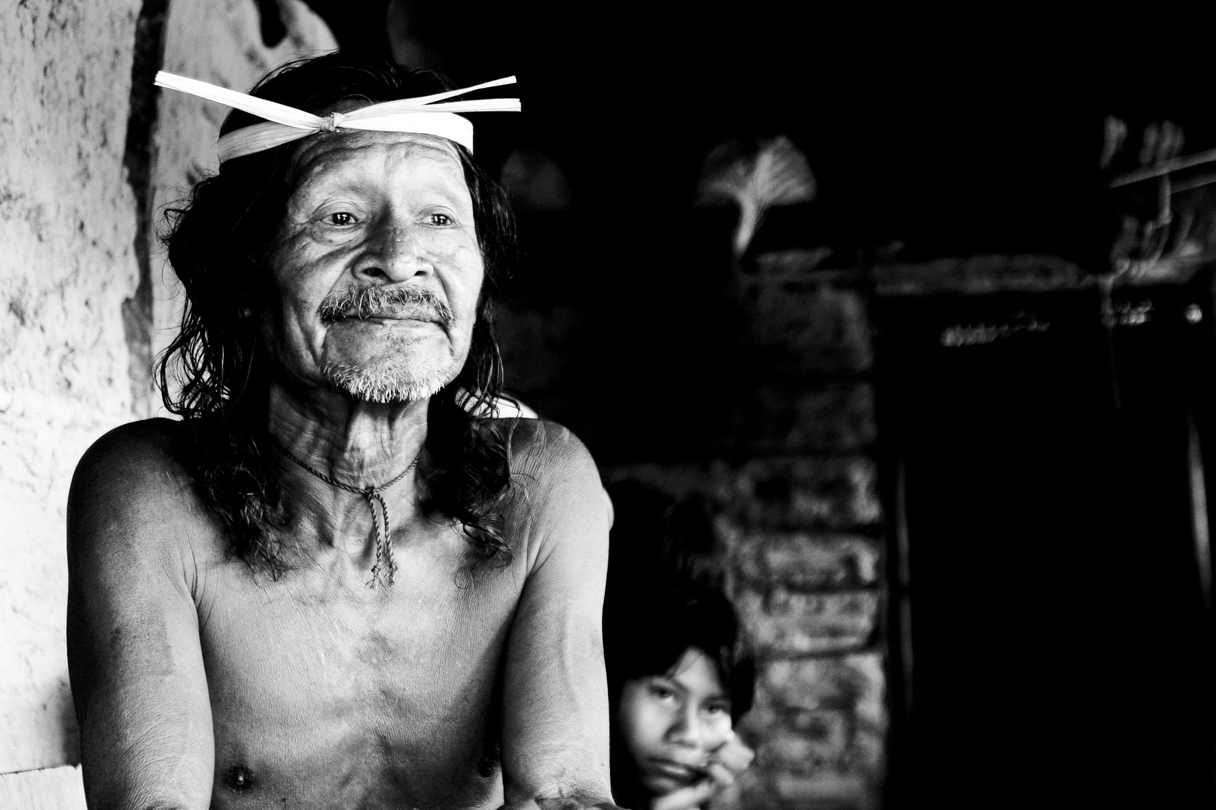 Cacique Milton Kraho? por Gisa Mu?ller (2009) - Gisa Mu?ller/Divulgação