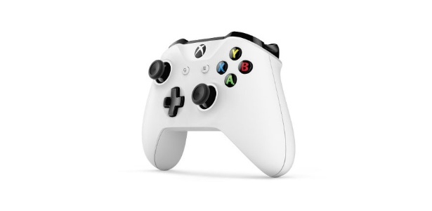 Na cor branca, novo controle padrão do Xbox One S traz diversas melhorias em relação ao acessório padrão vendido atualmente; ainda não há previsão para a chegada no Brasil - Divulgação