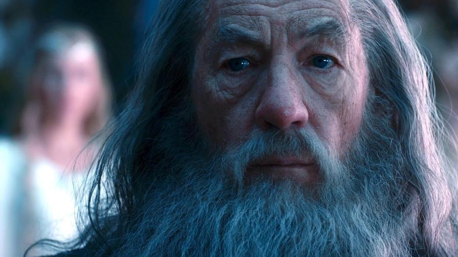 O ator Ian Mckellen como Gandalf em "Hobbit: Uma Jornada Inesperada" - Divulgação