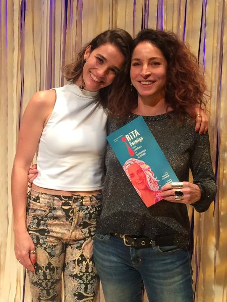 Rosane Svartman prestigiou Priscila Steinman na peça "Rita Formiga",  - Divulgação - Divulgação