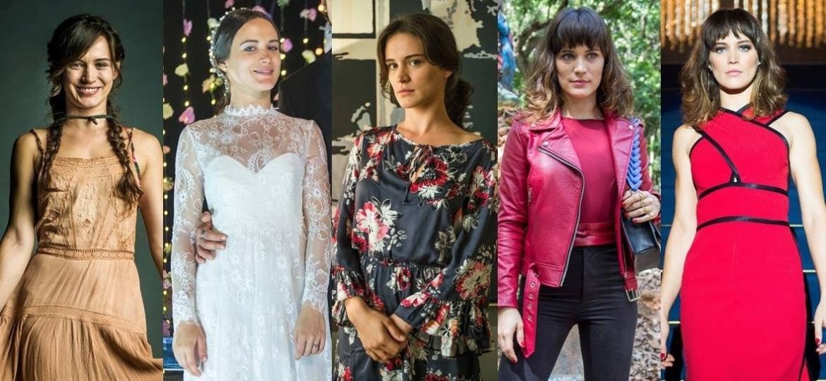 A evolução de estilo de Clara (Bianca Bin) em "O Outro Lado do Paraíso" - TV Globo/Divulgação