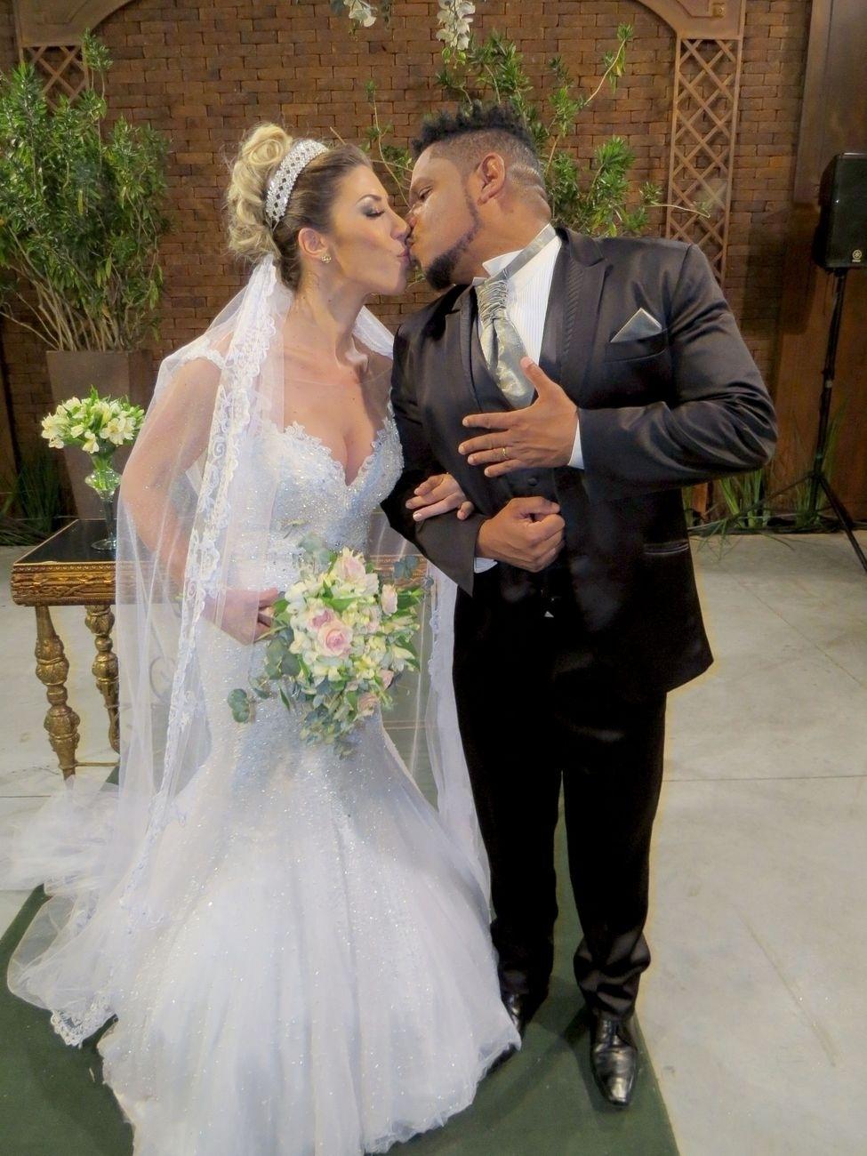 Tati Minerato e Marcelo Galatico se casam em um sítio em São Bernardo do Campo, São Paulo - Renato Cipriano / Divulgação