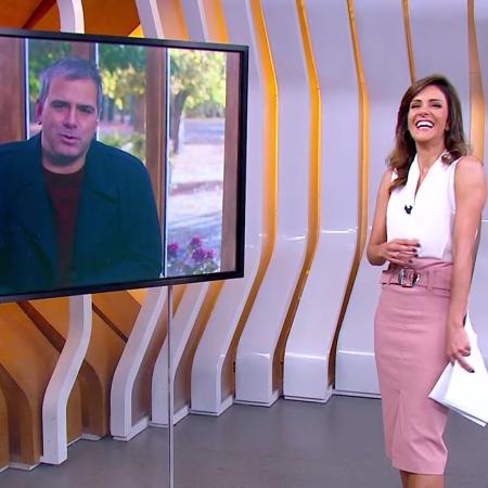 Rodrigo Alvarez, sem máscara, conta como fez "pegadinha" de Halloween com Monalisa Perrone - Reprodução/TV Globo - Reprodução/TV Globo