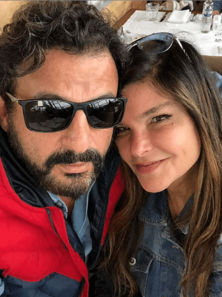 Cristiana Oliveira e o namorado, Sergio Bianco - Reprodução/Instagram