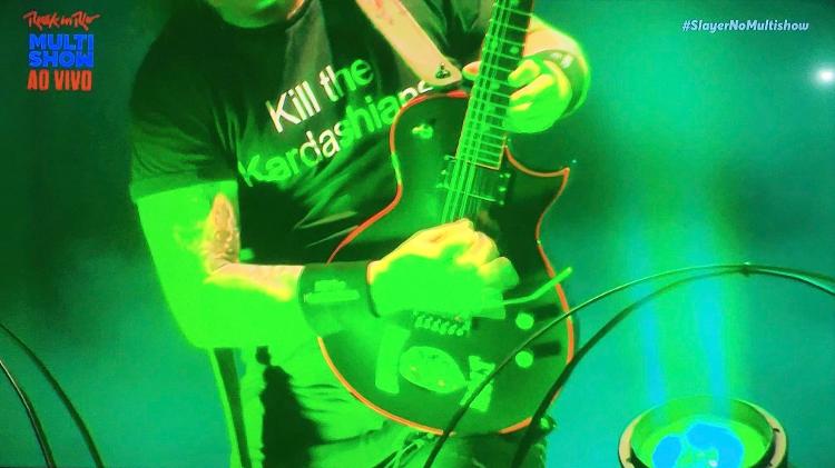 Gary Holt "Kill the Kardashians" - Reprodução/Multishow - Reprodução/Multishow