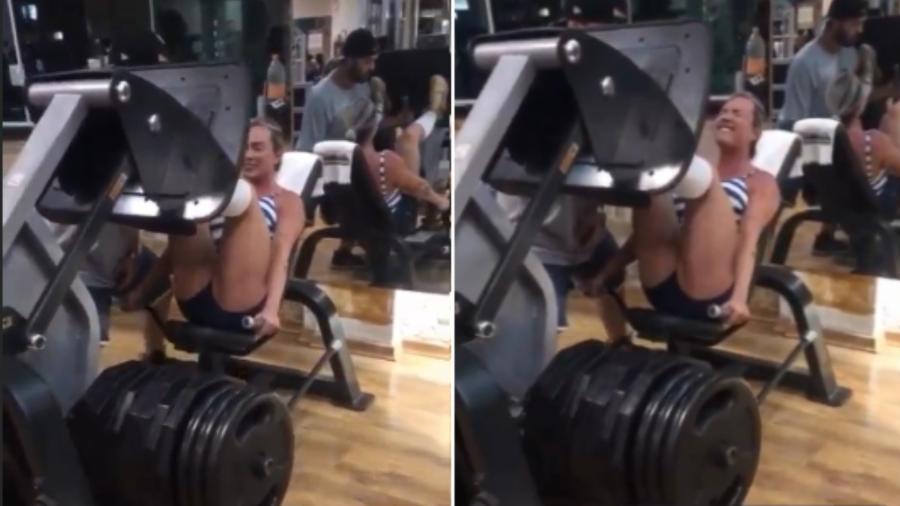 Juju Salimeni faz impressionante 500 kg no leg press - Reprodução/Instagram