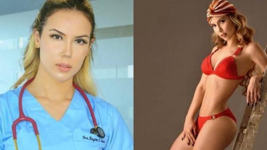 Rayane Laura foi eleita vice-Miss Bumbum World em 2019; modelo atua como médica - Divulgação/Reprodução/Instagram