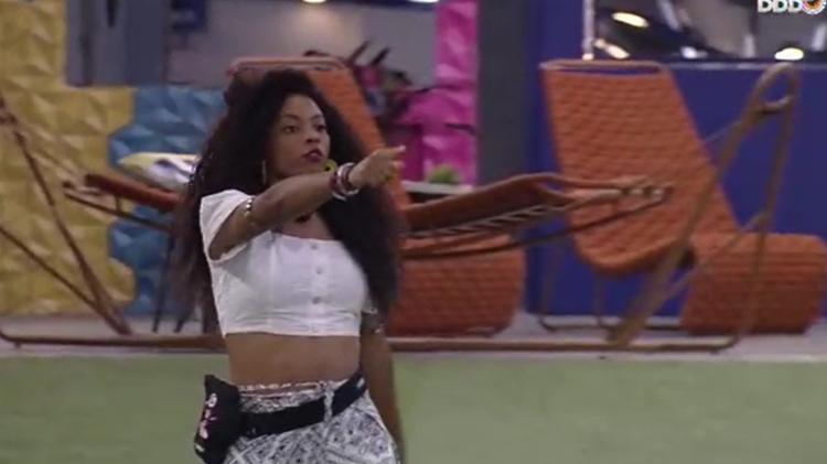 BBB 21: Lumena em briga com Juliette - Reprodução/ Globoplay - Reprodução/ Globoplay