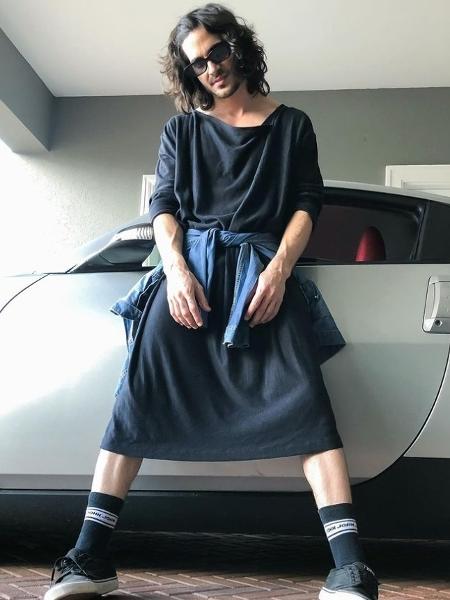 Fiuk já gostava de usar look com saia e vestido antes de entrar no BBB - Reprodução/Instagram