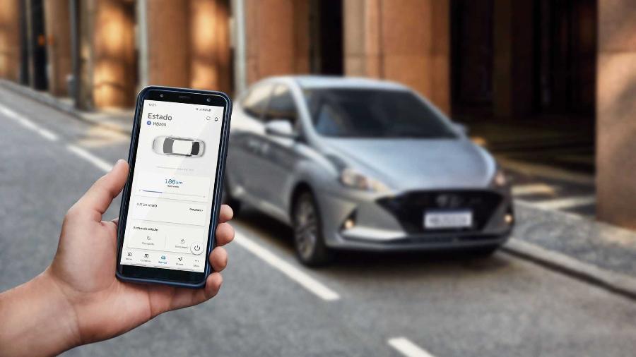 Hyundai Bluelink privilegia o celular principal da conta - Divulgação