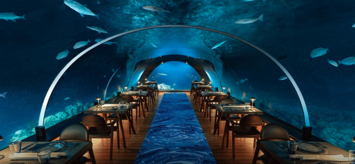 Hurawalhi Resort, nas Maldivas, será palco das noites de ópera submarina - Reprodução/Instagram