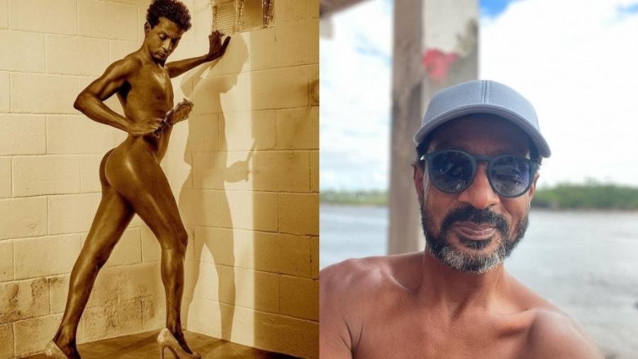 Luís Miranda aparece nu para comemorar aniversário - Reprodução/Instagram