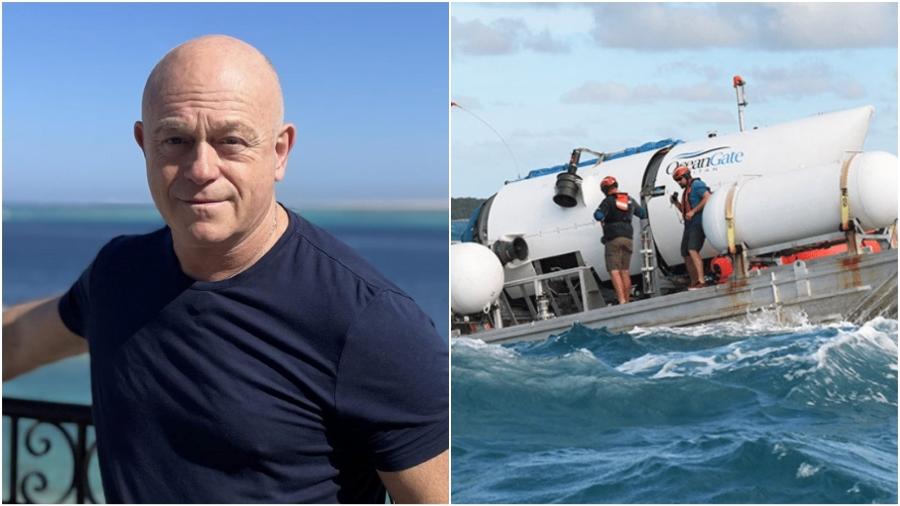 Ross Kemp desistiu de fazer documentário usando o submersível Titan - Reprodução/Instagram