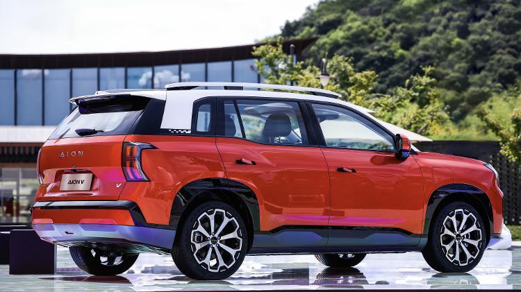 GAC Aion V: elétrico luxuoso a preço de Jeep Compass básico GAC Aion V: elétrico luxuoso a preço de Jeep Compass básico