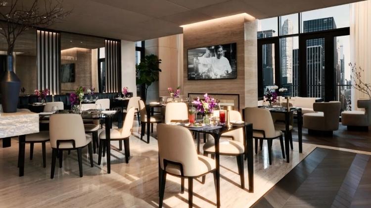 Restaurante Boulud Prive, do Mandarin Oriental Residences Restaurante Boulud Prive, do Mandarin Oriental Residences