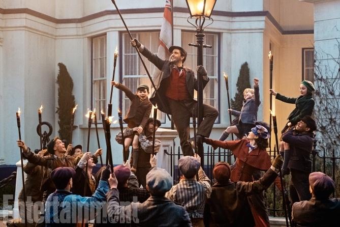 Cena de "Mary Poppins Returns", remake do clássico filme da Disney - Reprodução/Entertainment Weekly