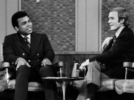 O documentário "The decepe of tapes" mostra a relação entre o jornalista Dick Cavett e o boxeador Muhammad Ali - Divulgação