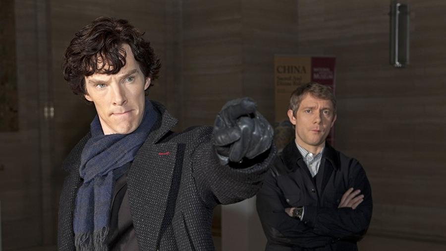 Cena da série "Sherlock" - Reprodução