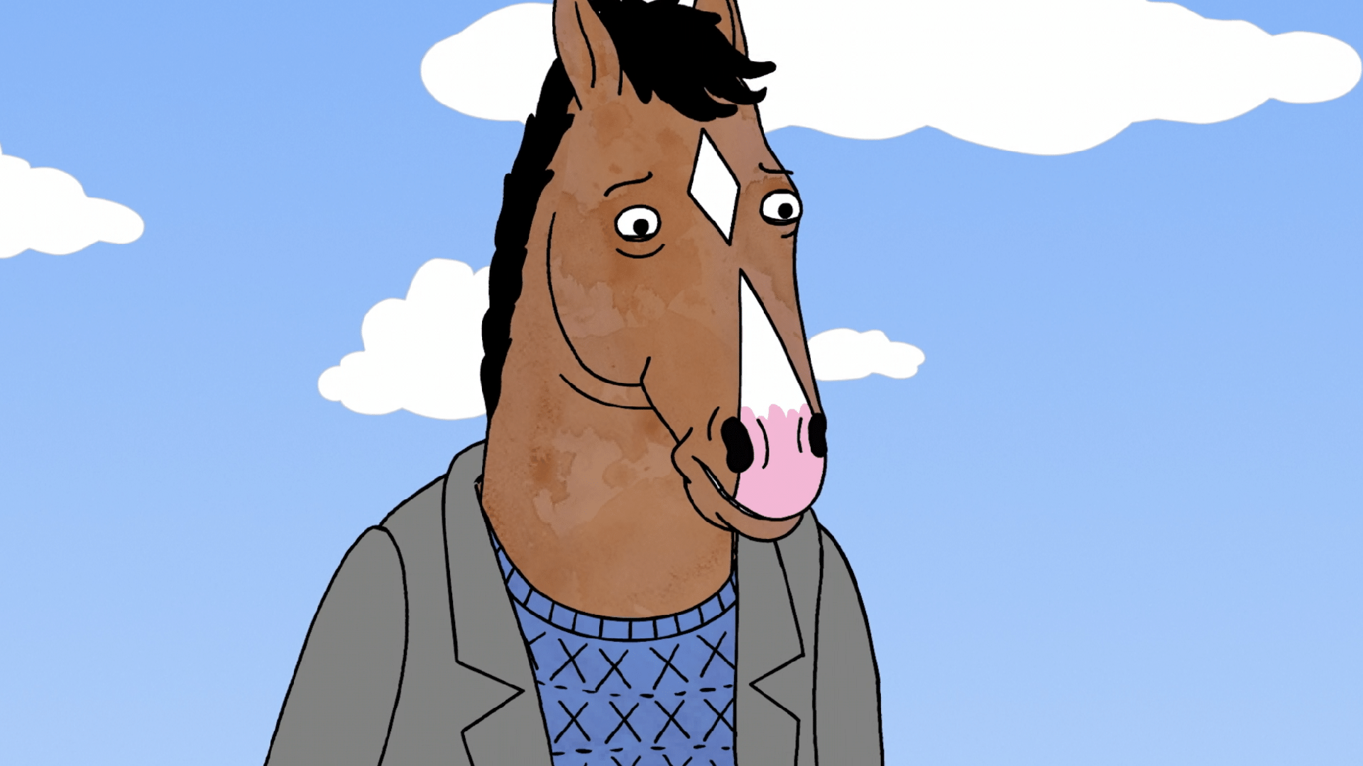 Cena da série "Bojack Horseman" - Reprodução