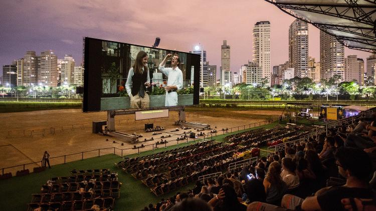 Evento com o maior telão do mundo ocorreu também em 2017 - Divulgação - Divulgação