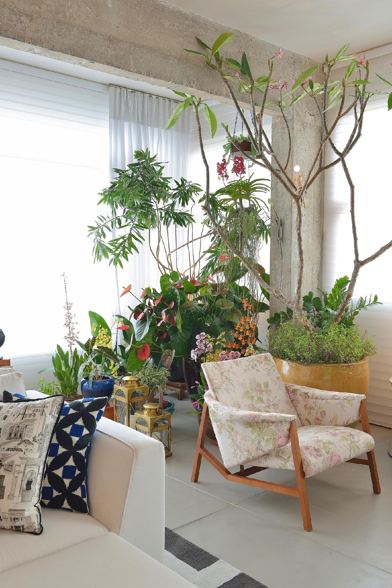 Primavera: ambientes entram no clima da nova estação com muitas plantas - MCA Estúdio | Divulgação