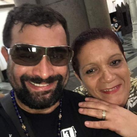 Evandro Santo e a mãe, Helena - Arquivo Pessoal - Arquivo Pessoal