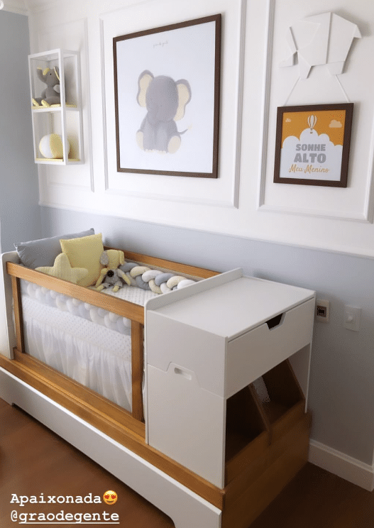 Confira a decoração do quarto de Eduardo, segundo filho da atriz Luma Costa - Reprodução/Instagram