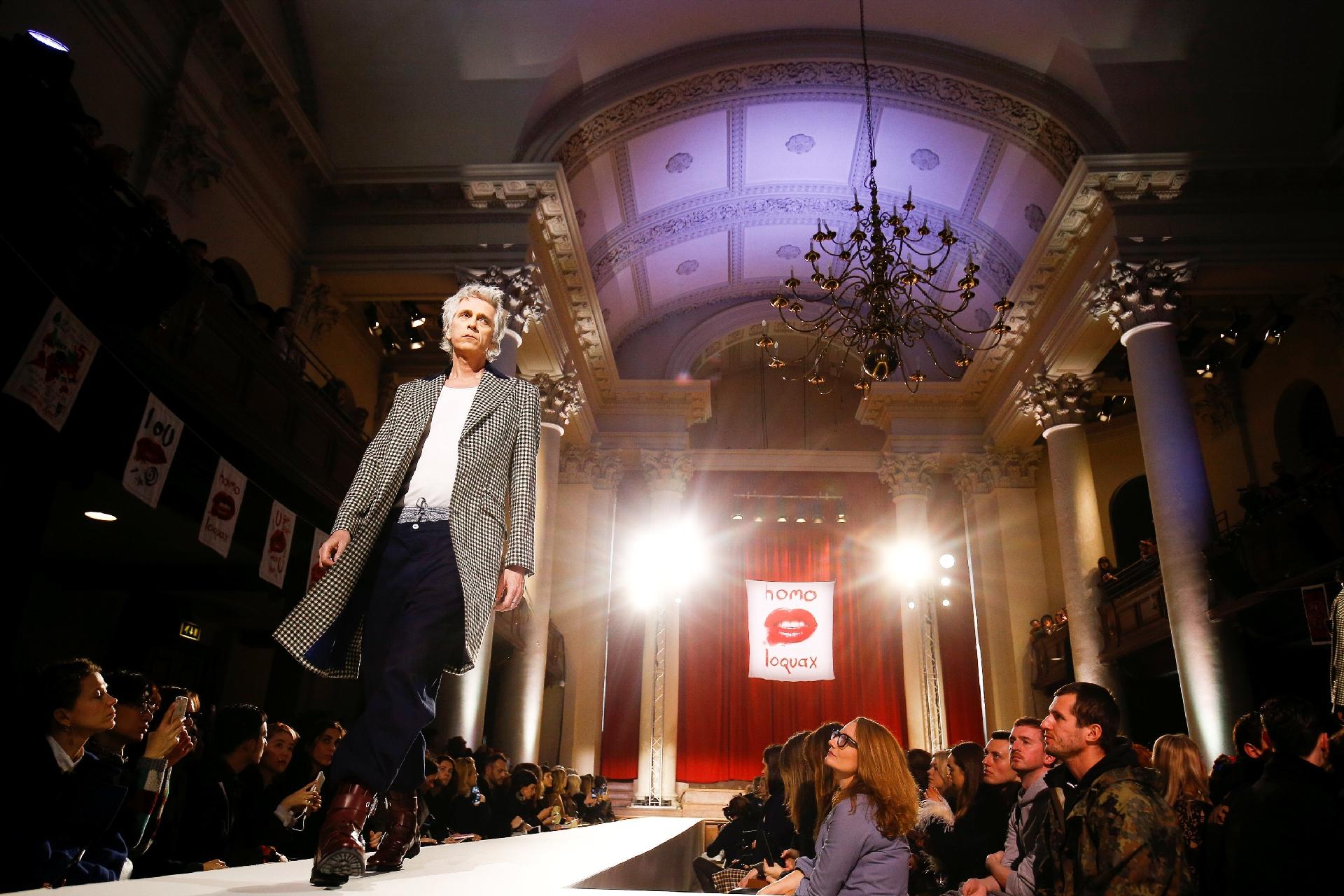 Vivienne Westwood na Semana de Moda de Londres - Reuters