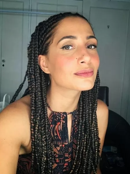 10 StandOut Ways to Part Your Box Braids  UNRULY