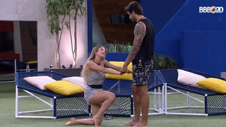 Gabi pede Guilherme em namoro no BBB 20 - Reprodução/GlobosatPlay