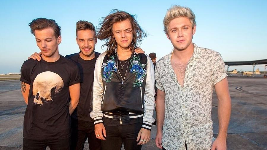 O One Direction após a saída de Zayn: Louis Tomlinson, Liam Payne, Harry Styles e Niall Horan - REPRODUÇÃO/INSTAGRAM