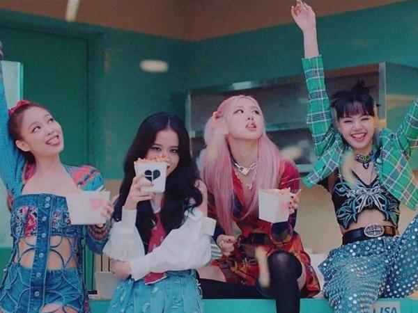 As integrantes do BLACKPINK no clipe de 'Lovesick Girls'