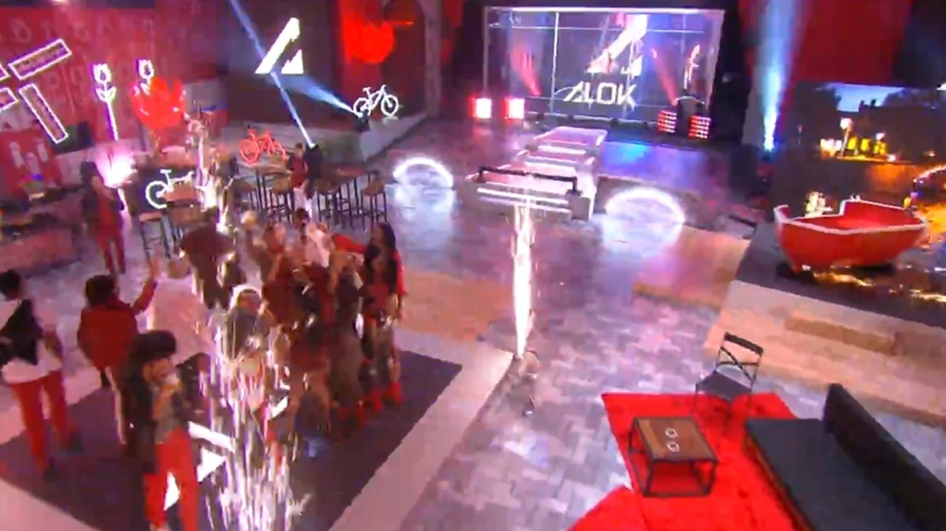 BBB 21: Alok anima festa Amsterdam na casa - Reprodução/Globoplay