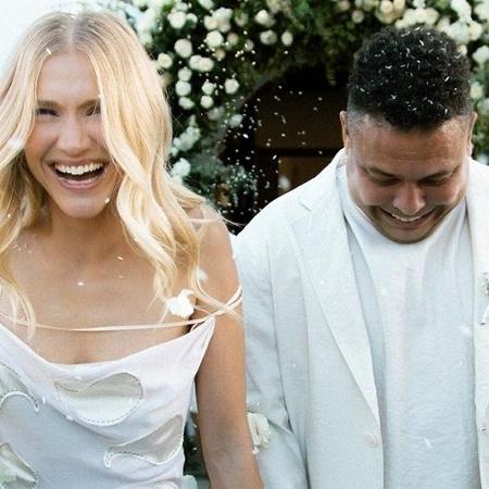 Celina Locks se casou com Ronaldo Fenômeno em Ibiza, na Espanha