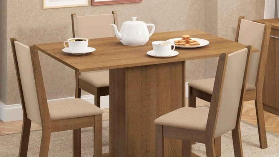 Essa mesa faz sucesso e custa menos de R$ 500 Essa mesa faz sucesso e custa menos de R$ 500