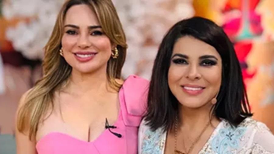 Mara Maravilha e Rachel Sheherazade tiveram climão no Programa Maravilha Mara Maravilha e Rachel Sheherazade tiveram climão no Programa Maravilha