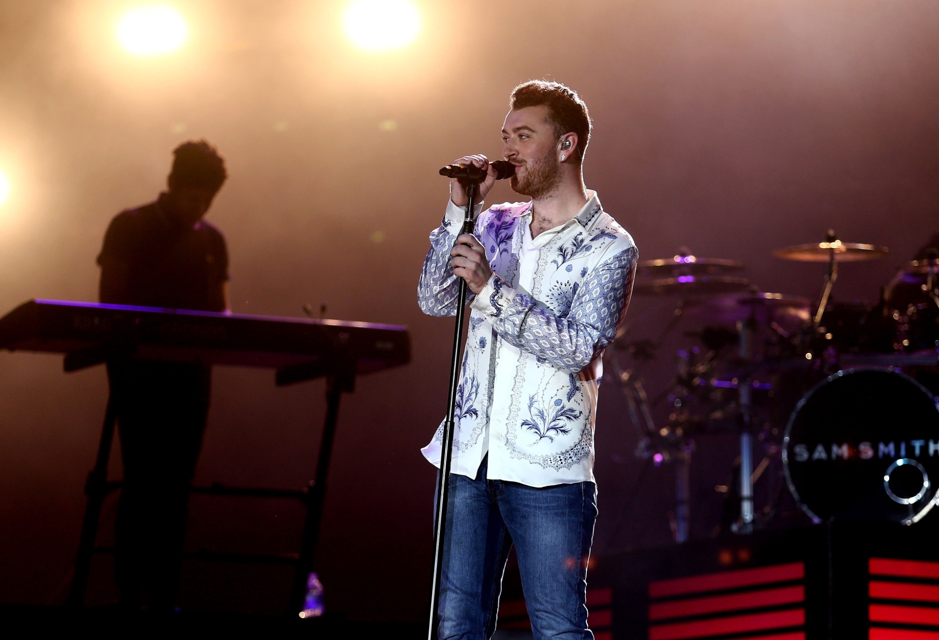 26.set.2015 - Sam Smith se apresenta no palco Mundo do Rock in Rio 2015 - Wilton Junior/Agência Estado