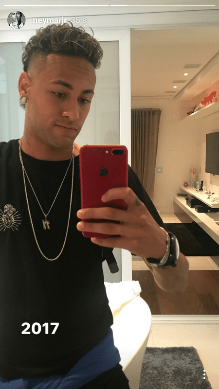 Neymar mostra seu novo visual - Reprodução/Instagram