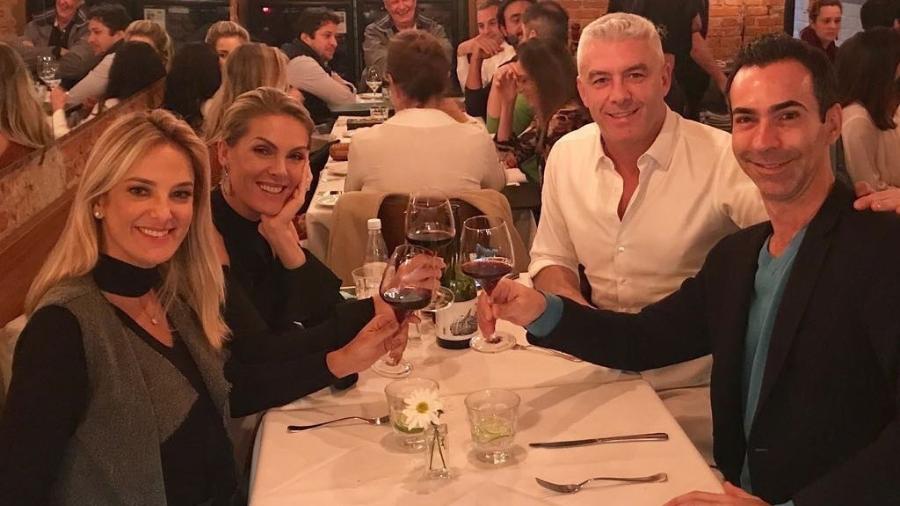 Ana Hickmann (ao lado do marido, Alexandre) será madrinha do casamento de Ticiane e Cesar Tralli - Reprodução/Instagram/ahickmann