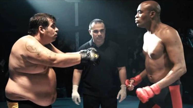 Leandro Hassum e Anderson Silva - Reprodução - Reprodução