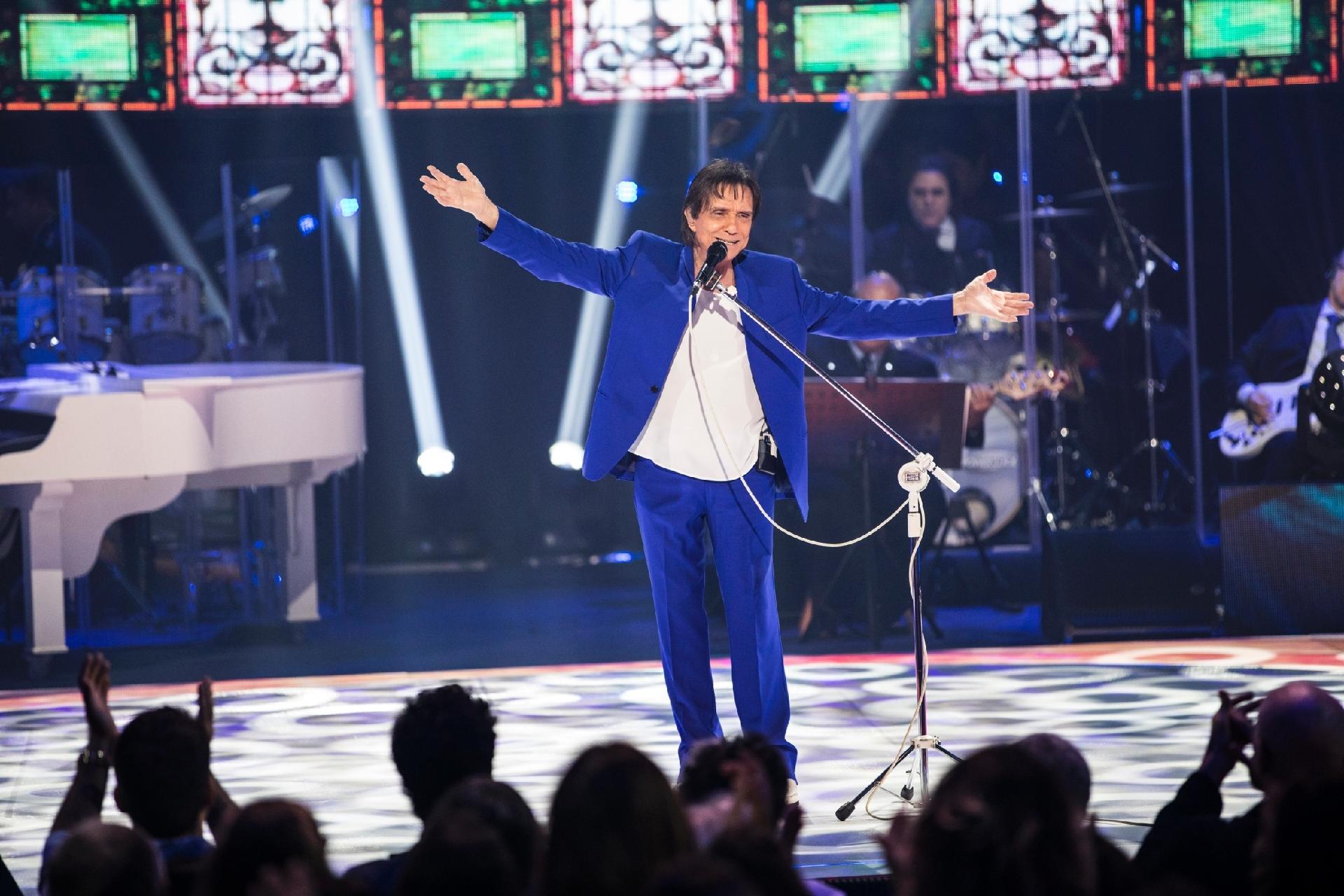 Roberto Carlos em seu Especial - Divulgação/Rede Globo